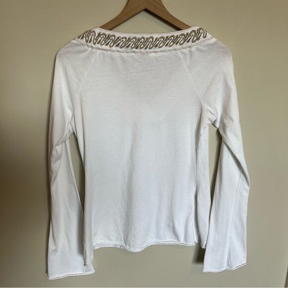 prAna Women's V-Neck Embroidered Shirt - Picture 6 of 10